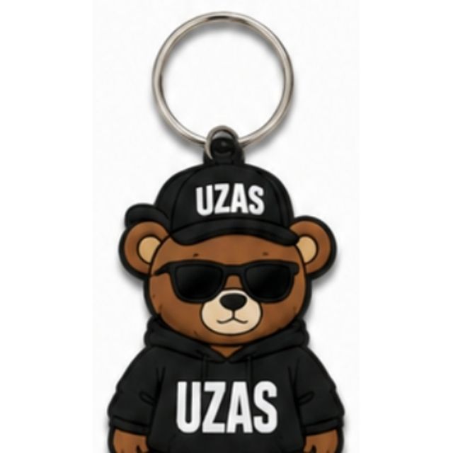 PVC Keyring, UZAS Sports article 8029
