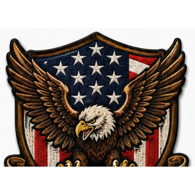 Embroidered Badge, UZAS Sports article 8103
