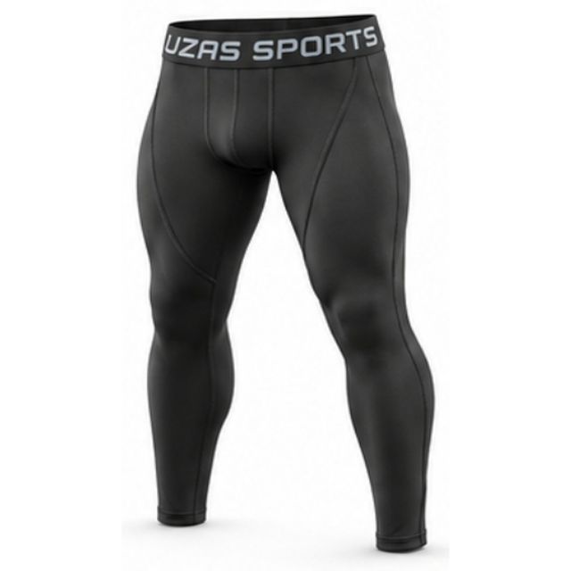Black custom compression spats for no-gi BJJ and MMA training, worn under fight shorts with a rash guard