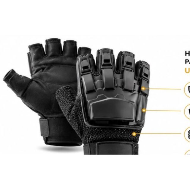 Half Finger Paintball Gloves, UZAS Sports article UZ-45-10