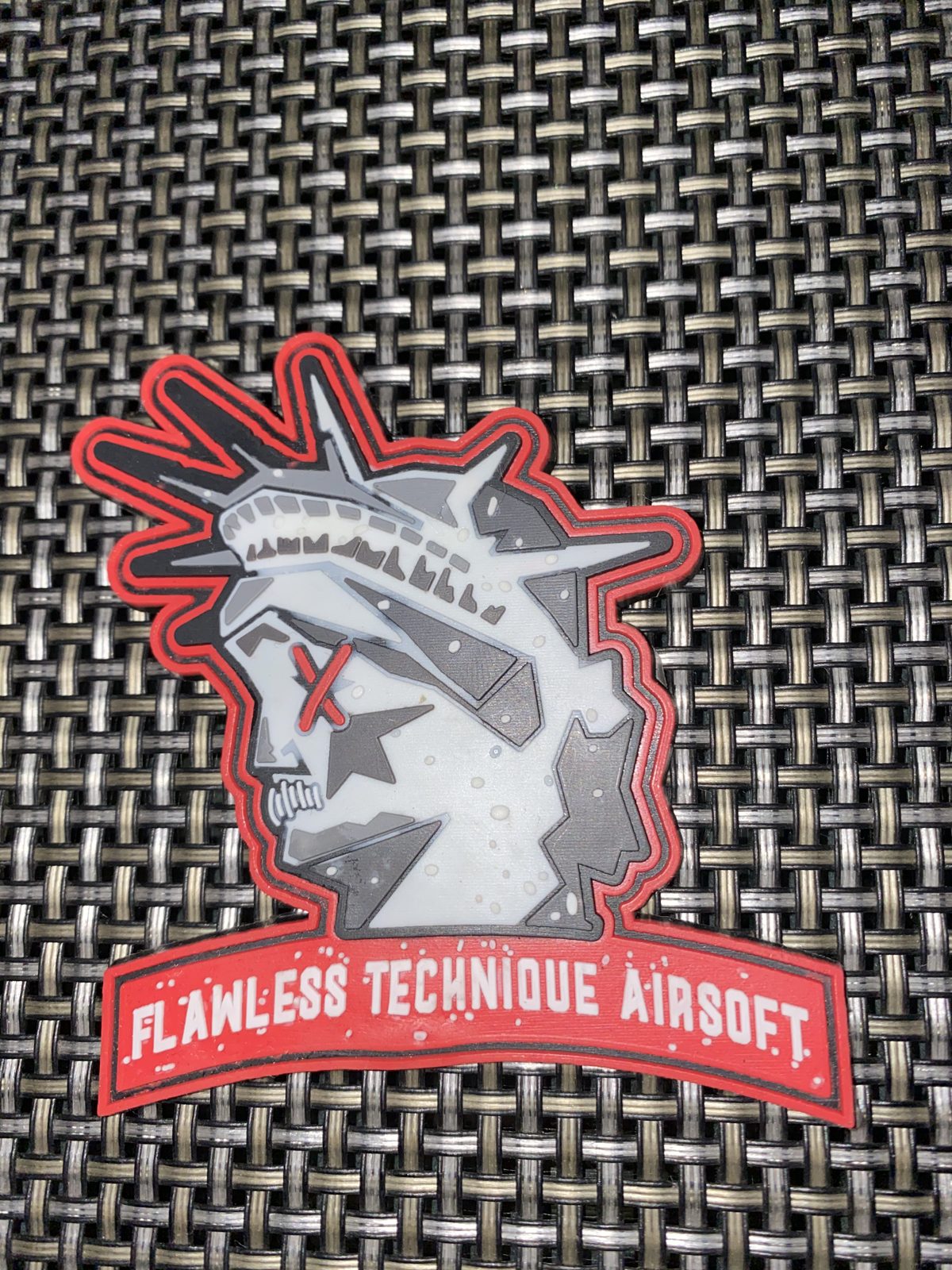 PVC patch for an airsoft team